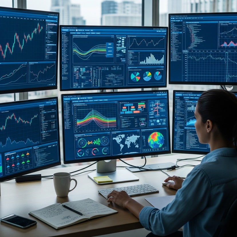 Data analysis visualization